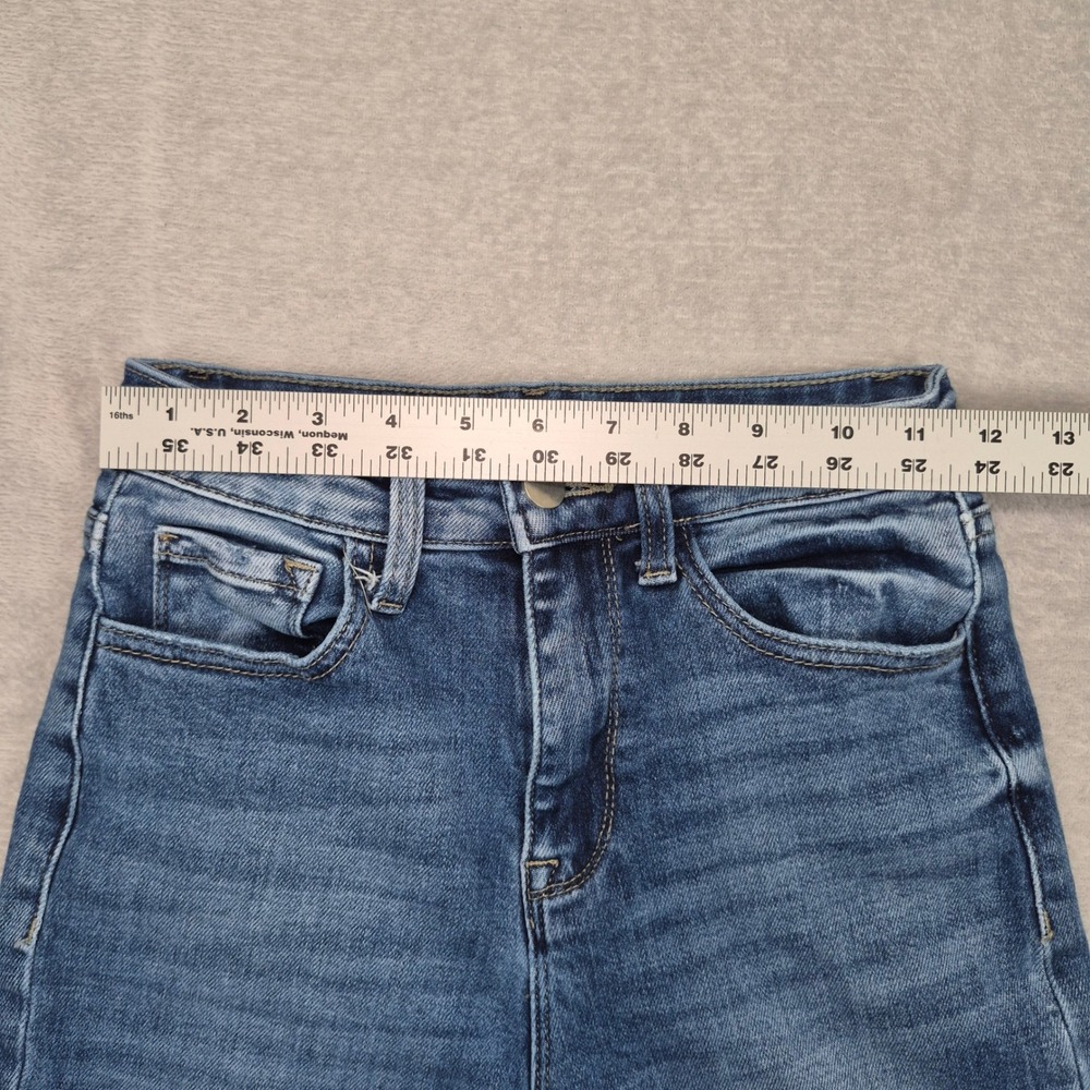 Bailey Made 1 (23) Women Medium Wash High Rise Flare Bell Bottom Jeans BMP1356F - Picture 8 of 8